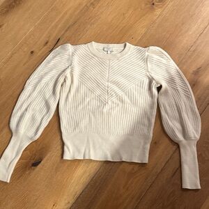 Joie Textured Cream Sweater